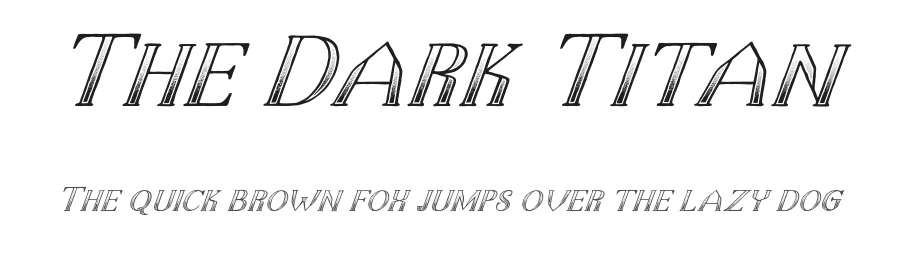 The Dark Titan