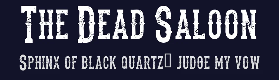 The Dead Saloon by Fontmonger — Decorative Font — thumbnail 2