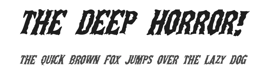The Deep Horror!