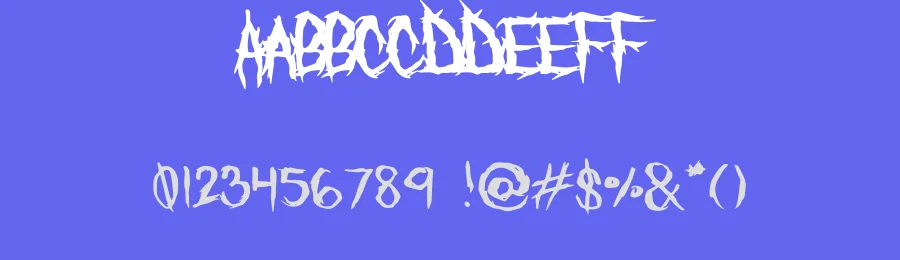The Defiler by Fontmonger — Decorative Font — thumbnail 3