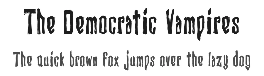 The Democratic Vampires