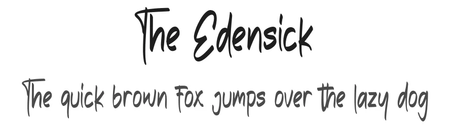 The Edensick