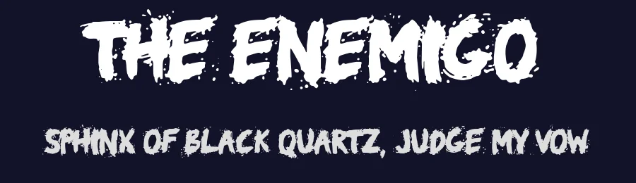The Enemigo by Woodcutter — Decorative Font — thumbnail 2