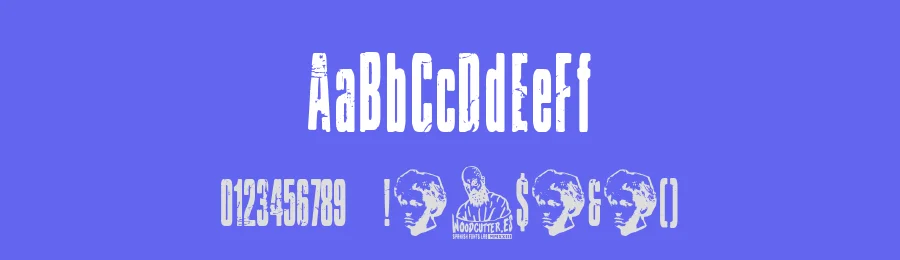 The Fake Joker by Woodcutter — Decorative Font — thumbnail 3