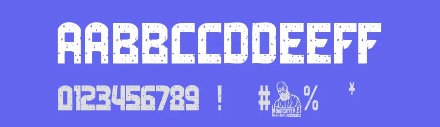 The Fast Enterprise by Woodcutter — Decorative Font — thumbnail 3