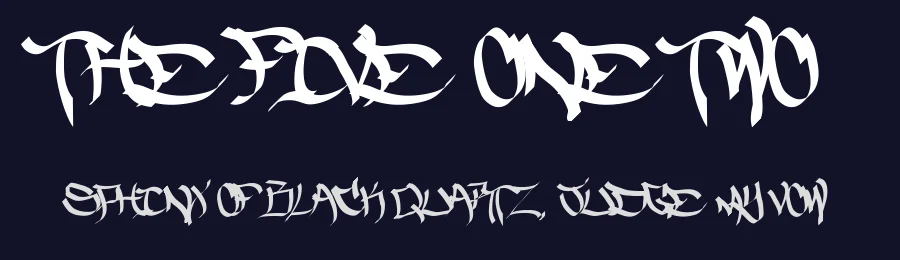 The Five One Two by Murder Fonts — Script Handwritten Font — thumbnail 2