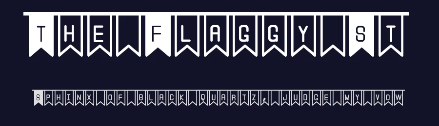 The Flaggy St by Southype — Decorative Font — thumbnail 2