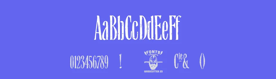 The French Quarter by Woodcutter — Decorative Font — thumbnail 3
