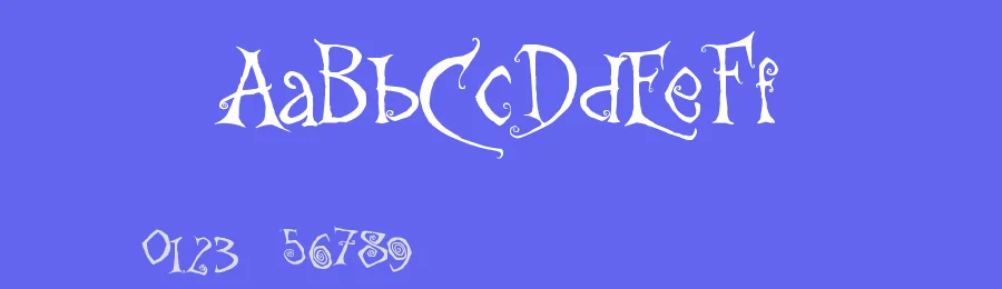The Gingerbread House by Christopher Hansen — Decorative Font — thumbnail 3