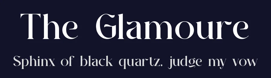 The Glamoure by Slide Shoot Type — Serif Font — thumbnail 2