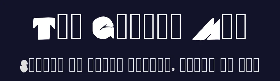 The Glitch Mob by Samah Quadri — Decorative Font — thumbnail 2