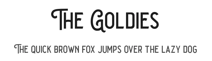 The Goldies by Letterhend Studio — Decorative Font