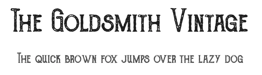 The Goldsmith Vintage
