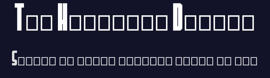 The Hangover Decade by Daxdu 28 — Decorative Font — thumbnail 2