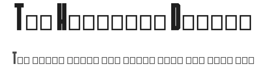 The Hangover Decade by Daxdu 28 β Decorative Font