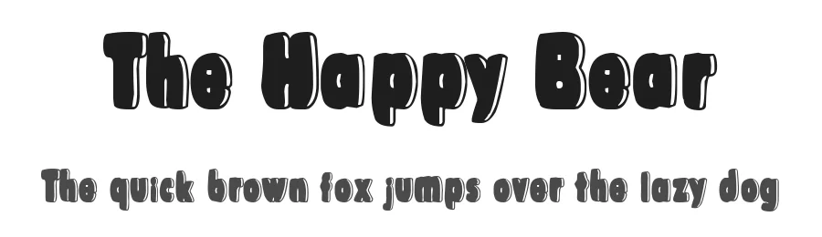 The Happy Bear
