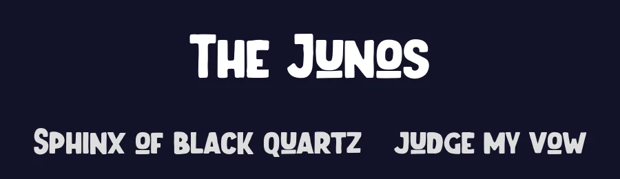 The Junos by Maulana Creative — Decorative Font — thumbnail 2