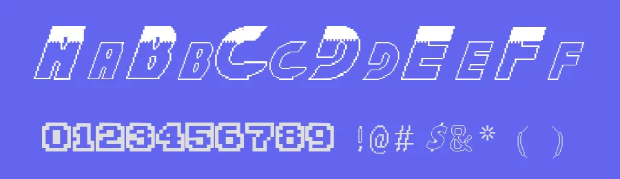 The King Of Fighters Family by Minea Nunes — Display Font — thumbnail 3