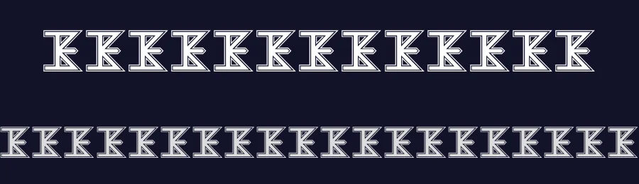 The Kiss Font by Ike Riehl — Dingbats Font — thumbnail 2
