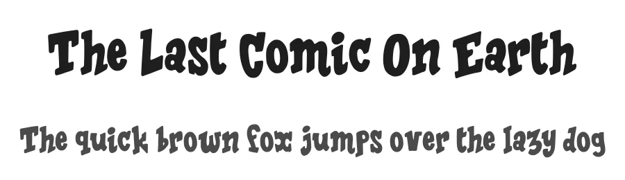 The Last Comic On Earth
