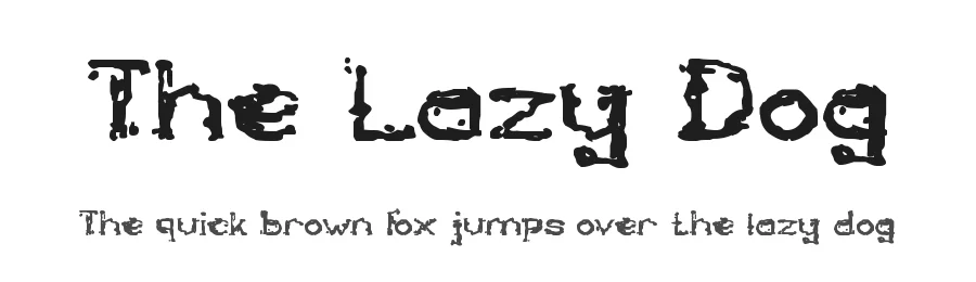 The Lazy Dog