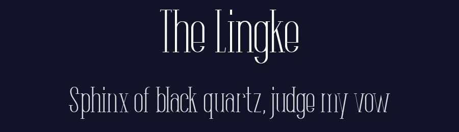 The Lingke by Afkari Studio — Serif Font — thumbnail 2