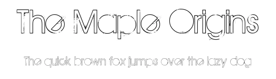 The Maple Origins