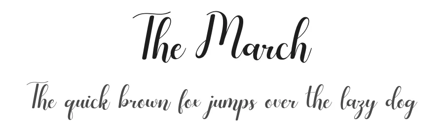 The March