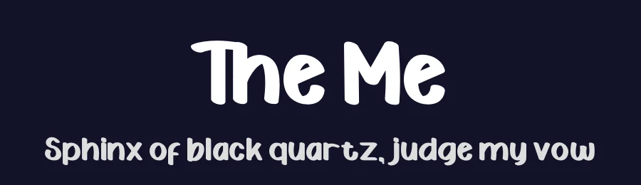 The Me by Jadatype — Script Handwritten Font — thumbnail 2