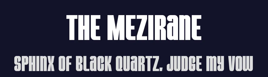 The Mezirane by Almarkhatype — Sans Serif Font — thumbnail 2