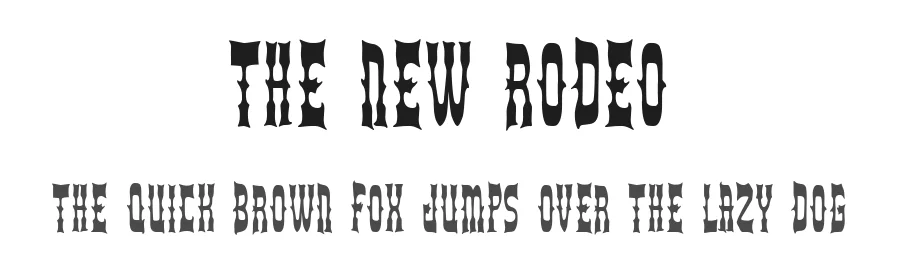 The New Rodeo
