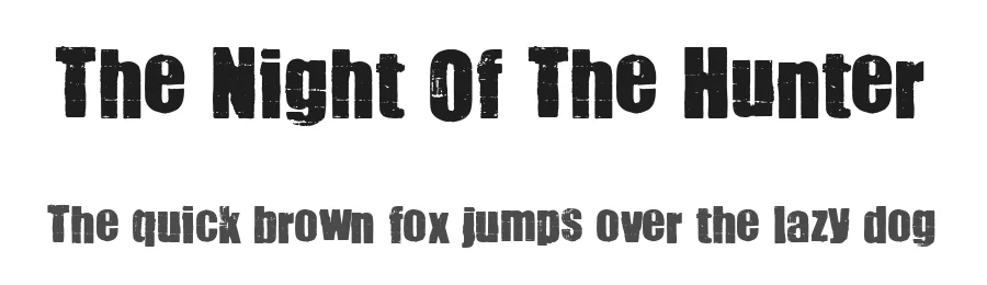 The Night Of The Hunter