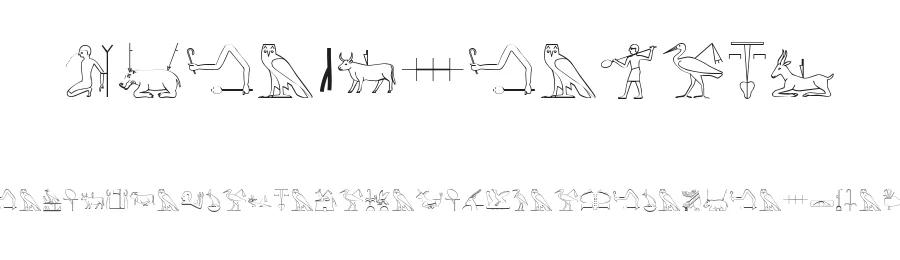 The Nile Song by Intellecta Design — Dingbats Font