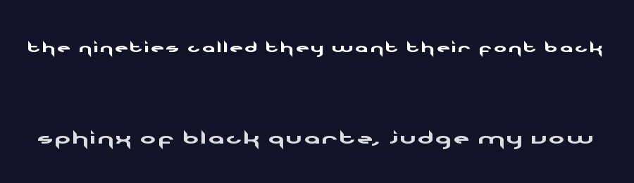 The Nineties Called They Want Their Font Back by Chequered Ink — Decorative Font — thumbnail 2