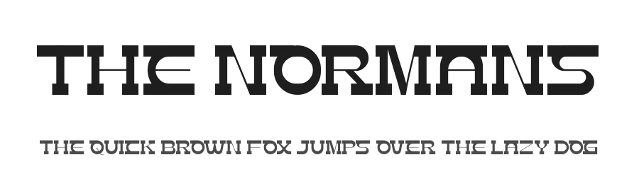The Normans by Kong Font — Decorative Font