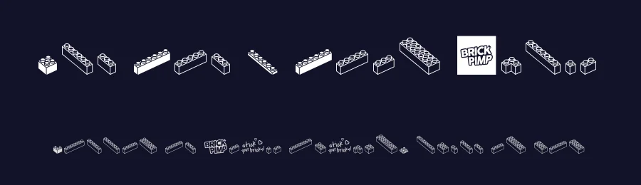The One & Only Brick by Brick Pimp — Dingbats Font — thumbnail 2