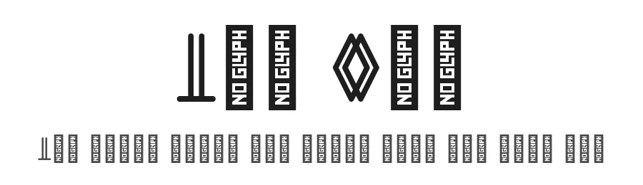 The One by Hermeneutic Design β Dingbats Font