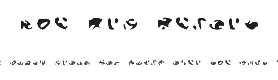The Orb Report by Kris Derry — Dingbats Font