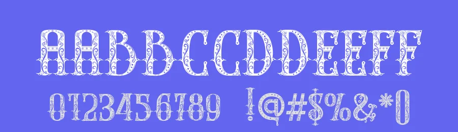 The Parthenon by Ibram Syah — Decorative Font — thumbnail 3