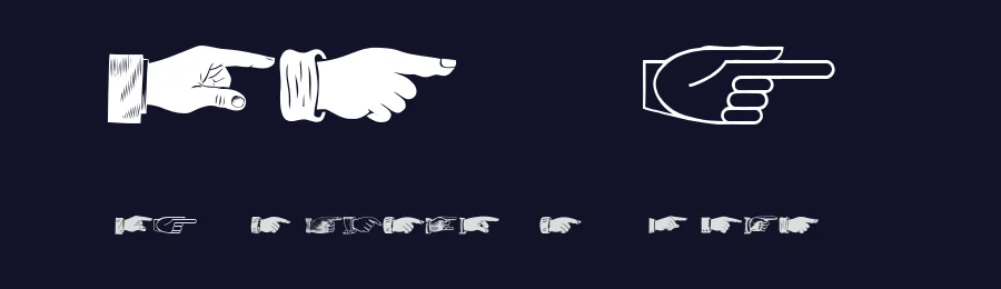 The Point by Vladimir Nikolic — Dingbats Font — thumbnail 2