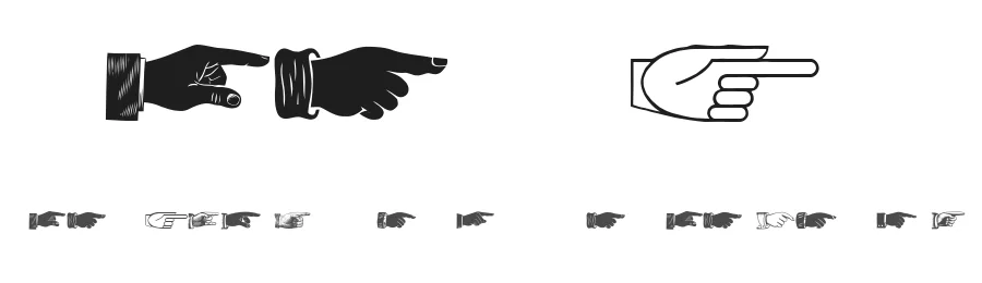 The Point by Vladimir Nikolic — Dingbats Font