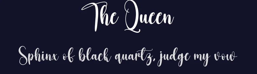 The Queen by Scratchones — Script Handwritten Font — thumbnail 2