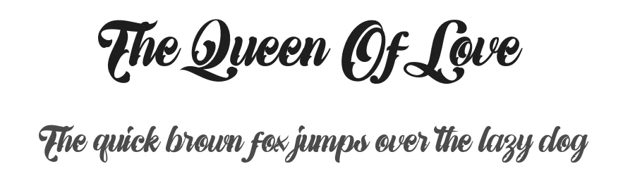 The Queen Of Love