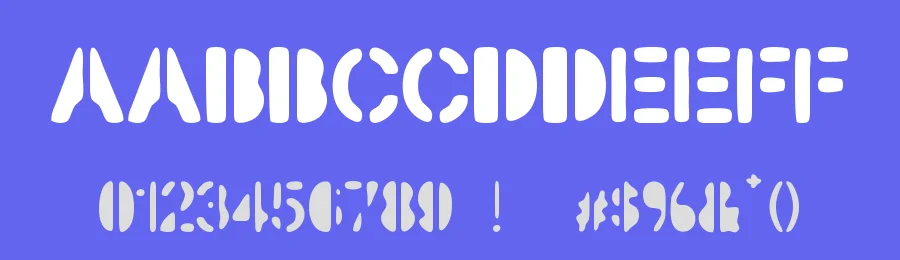 The Second World War by Woodcutter — Decorative Font — thumbnail 3