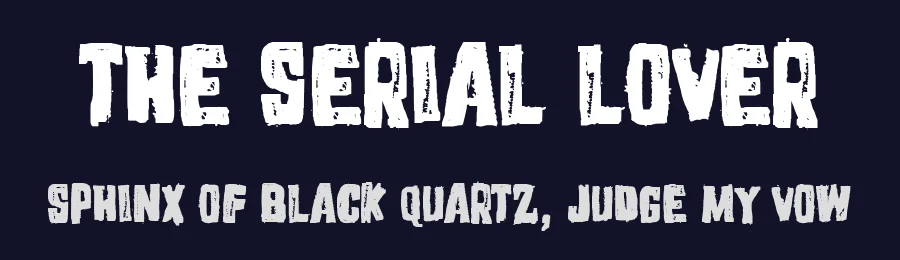 The Serial Lover by Woodcutter — Decorative Font — thumbnail 2