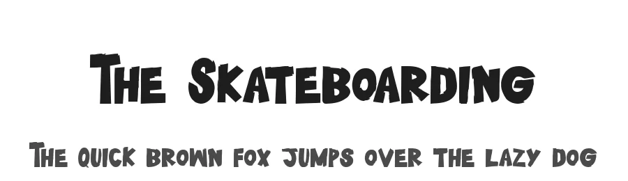 The Skateboarding