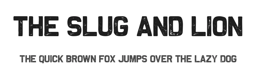 The Slug and Lion