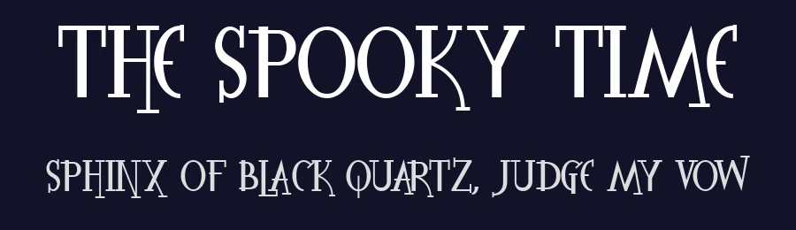The Spooky Time by FallenGraphic Studio — Decorative Font — thumbnail 2