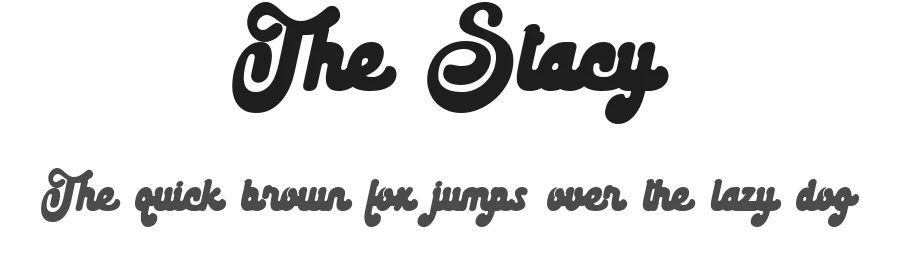 The Stacy by BlackLotus — Decorative Font