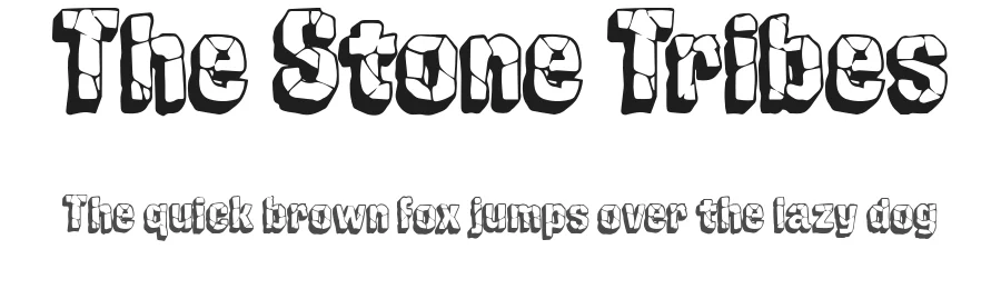 The Stone Tribes by BlackFridayFont FMF — Decorative Font